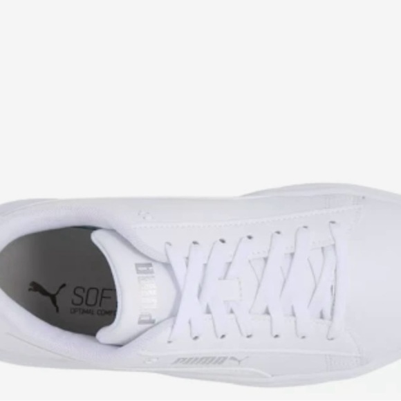 Puma Smash PlatformWhite Sneakers. Size 6. Women’s - Picture 6 of 13